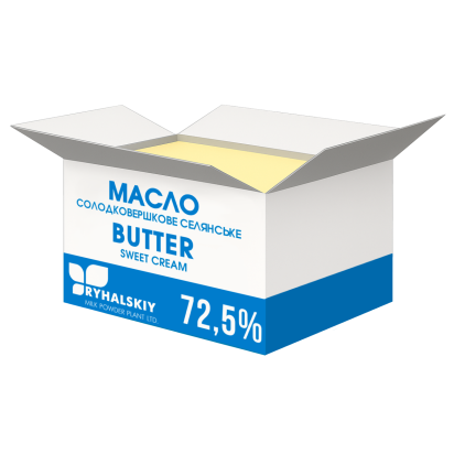 МАСЛО СЛИВОЧНОЕ 72,5%...